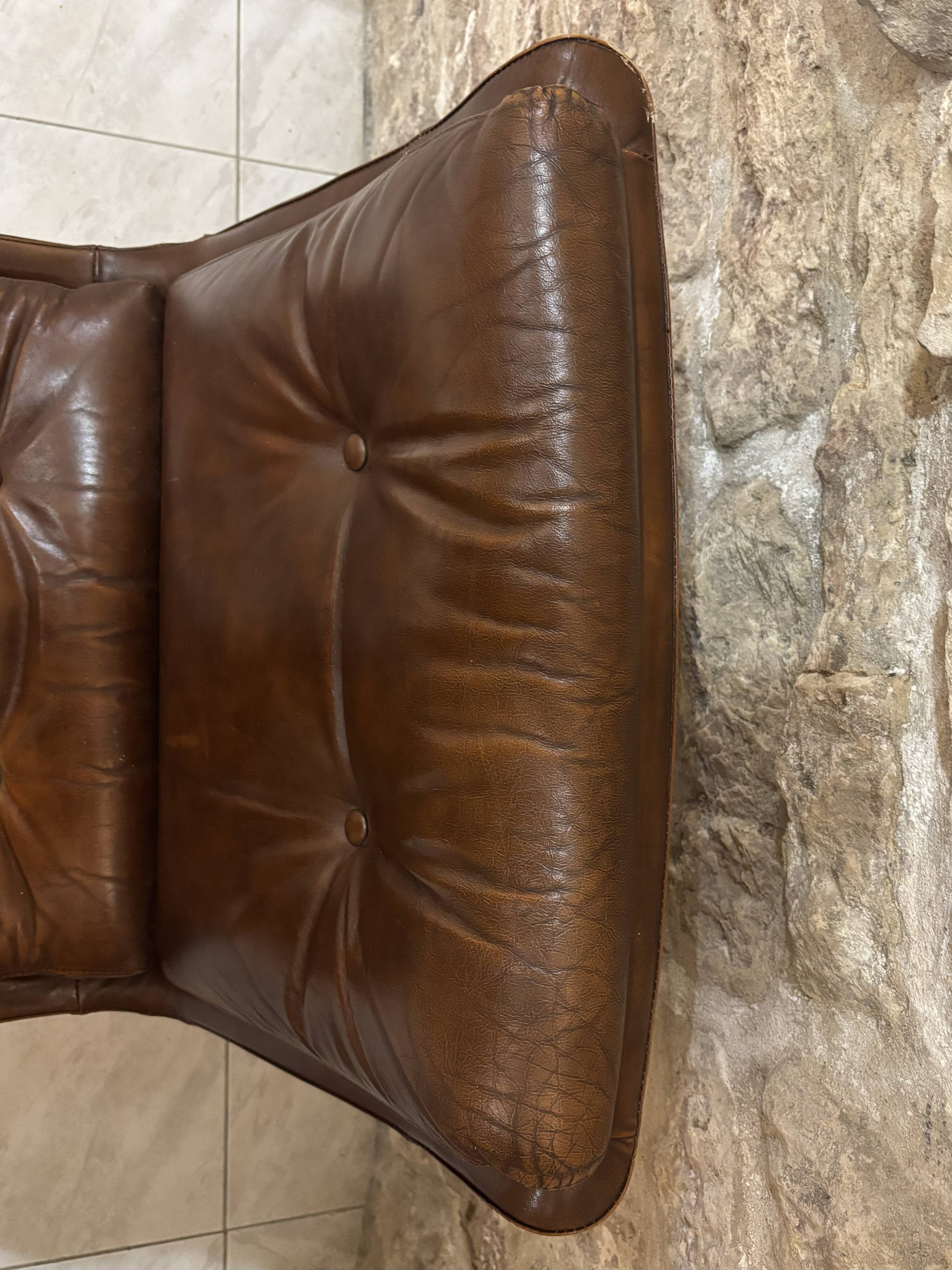 Chaise de bureau Raphael Raffel années 70