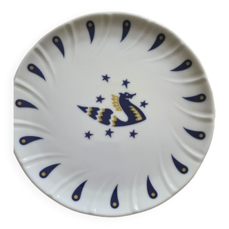 9 Assiettes porcelaine Jean Picort le Doux