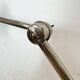 Industrial Workshop Black Enamel Desk Lamp, 1950s