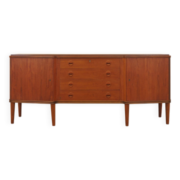 Enfilade en teck, design danois, années 1960, fabriqué au Danemark