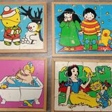 Puzzle bois vintages