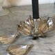 Vintage Olri silver metal candlestick
