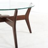 Round glass coffee table 'Summerseat'