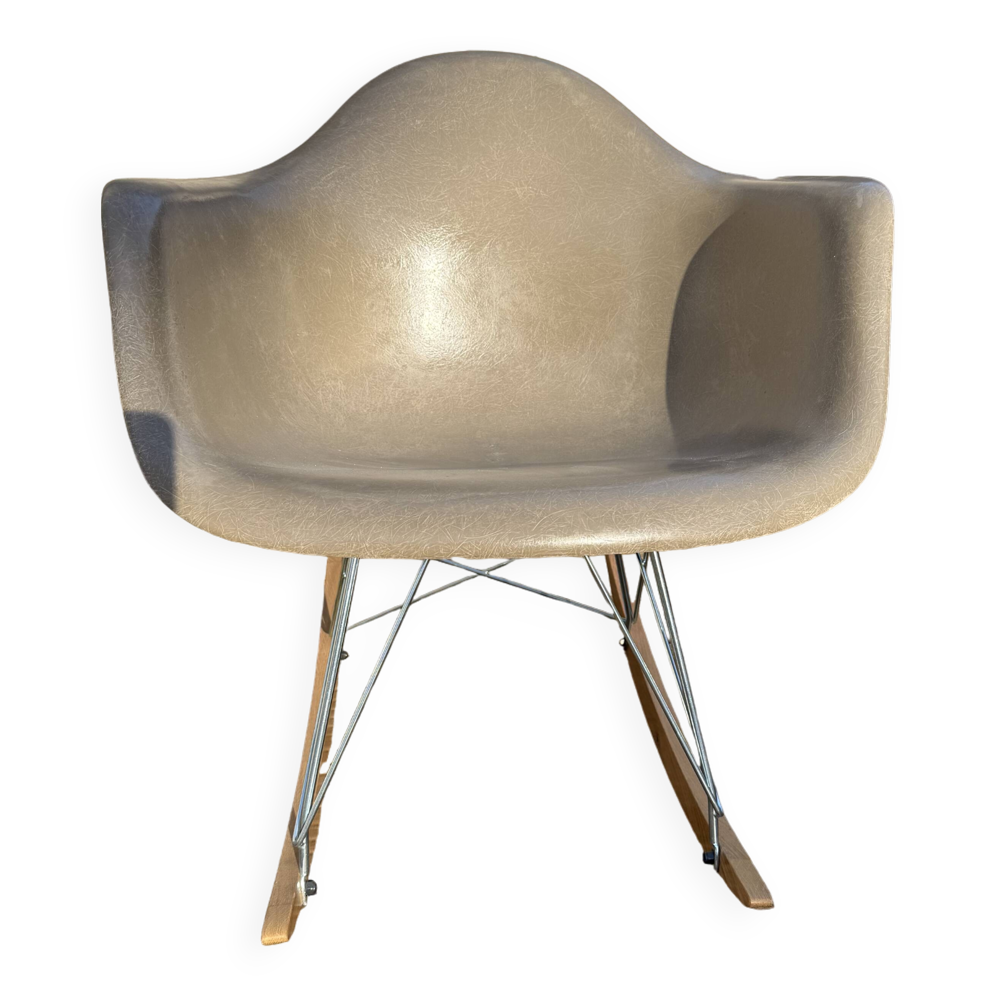 Rar herman miller hide gray charles ray eames 60s design us no vitra