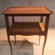 Louis XV style solid wood bedside table