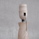 Alabaster french mid-century floor lamp