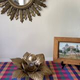 Applique fleur dorée Masca