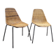 Wicker Basket Chairs by Gian Franco Legler, 1950s