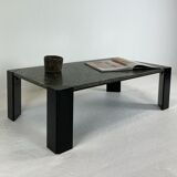 Coffee table, 80s in green marble