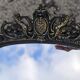 Large and Original Napoleon III Mirror with Inlay of Small Mirrors