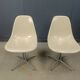 Chaises Eames La Fonda par Herman Miller, ensemble de 2 années 1960