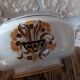 Fruit basket Creil and Montereau pattern Carnations