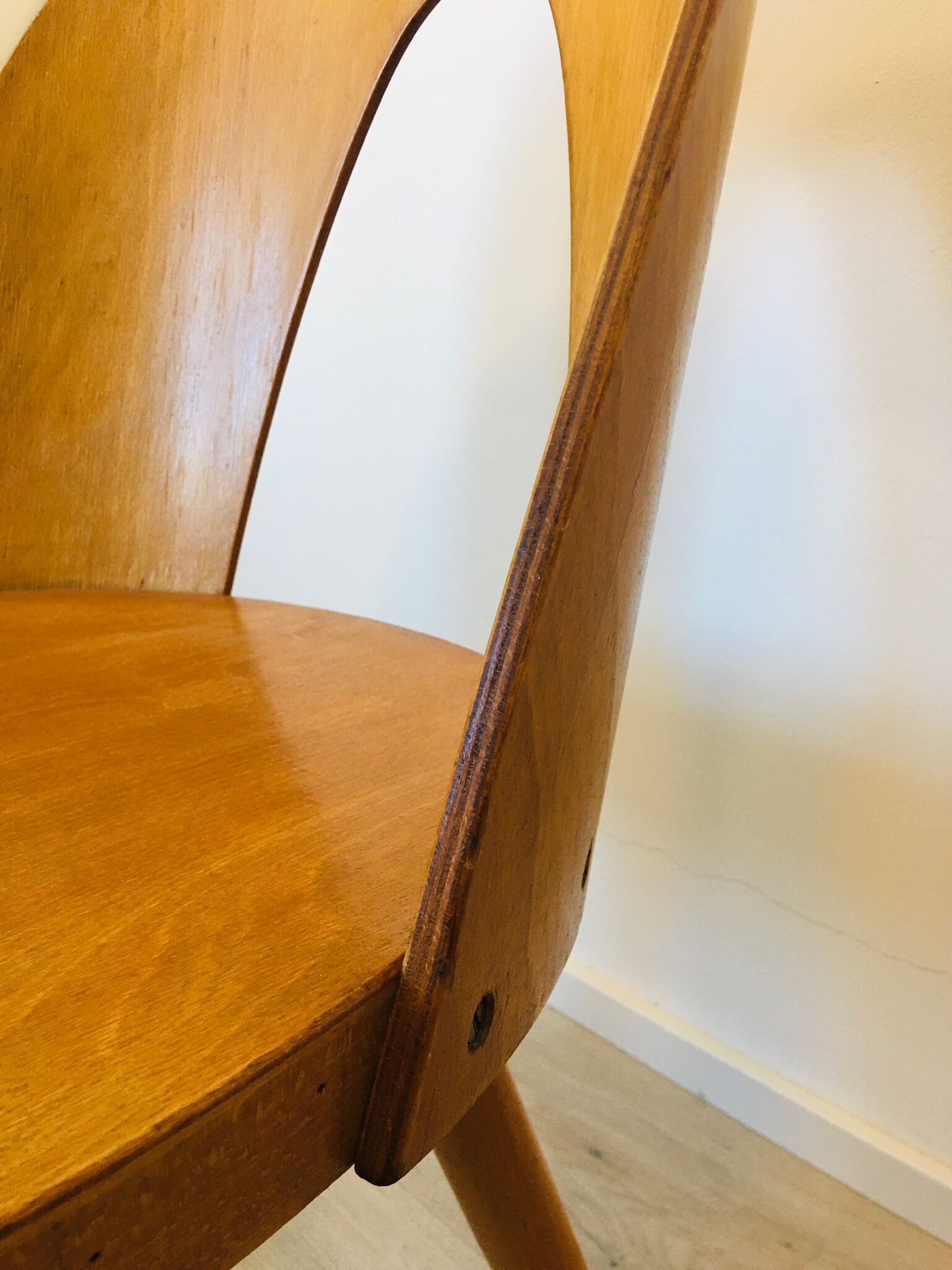 Wooden Chair from Antonin Suman 1960s