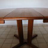Extendable round table, teak, 1960