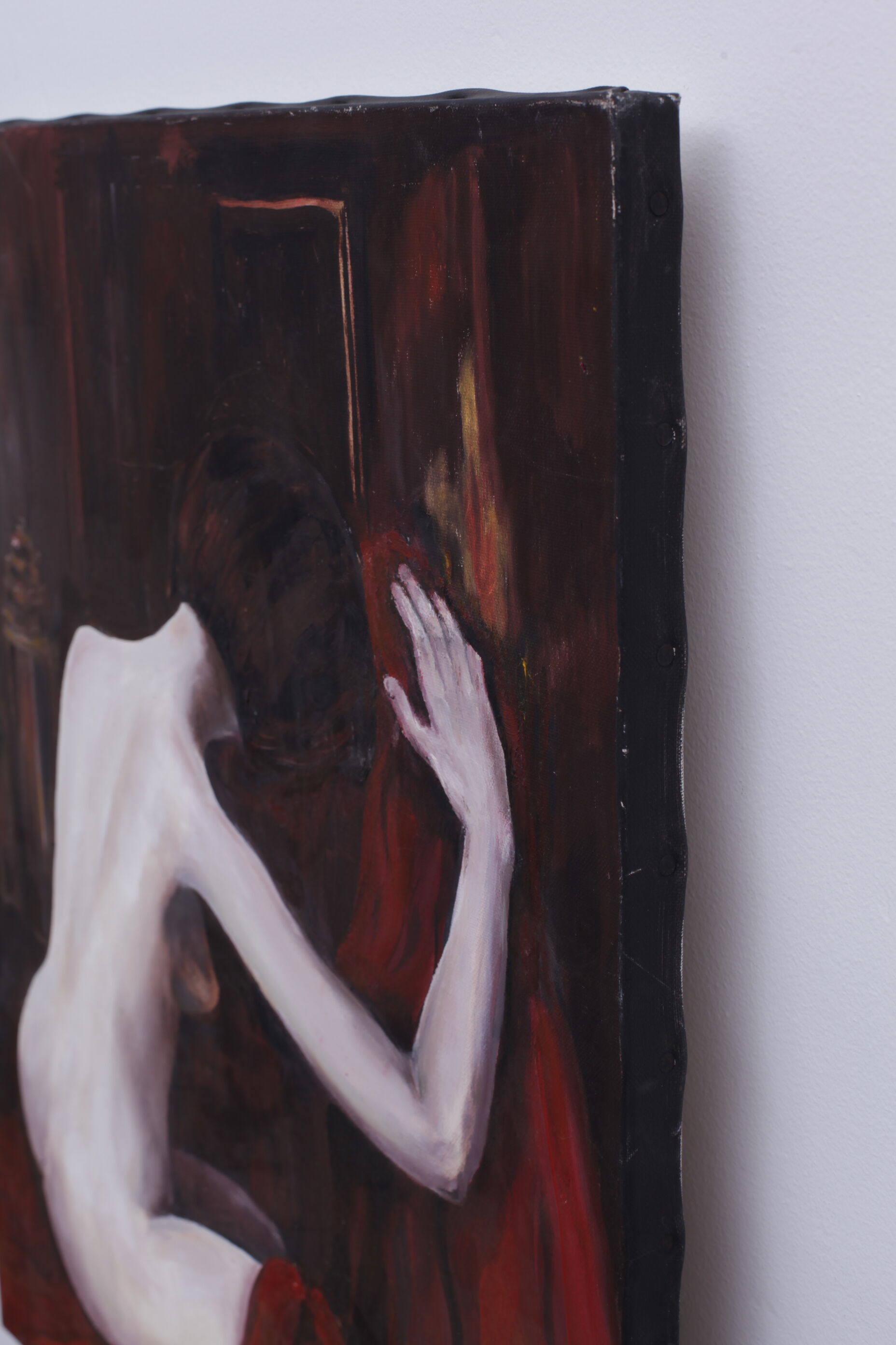 Nu féminin huile sur toile signée