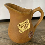 Stoneware milk pitcher