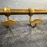 Brass train shelf