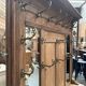 Entrance hall wardrobe in oak from the early 20th century.