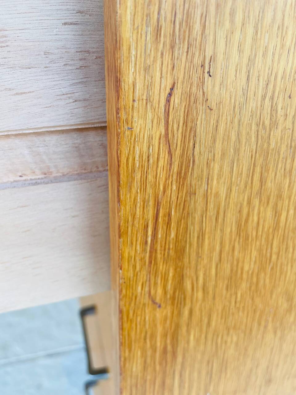 Vintage 4-drawer chest of drawers by Capelle, circa 1960s