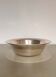 Large bowl, salad bowl, Bouillet Bourdelle cup in silver metal