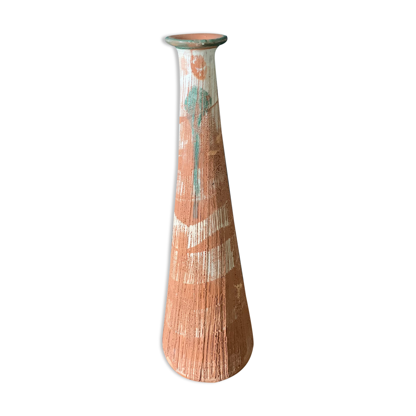 Large terracotta vase