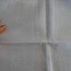 Lot de 10 serviettes de table brodées coton damassé monogramme J.G