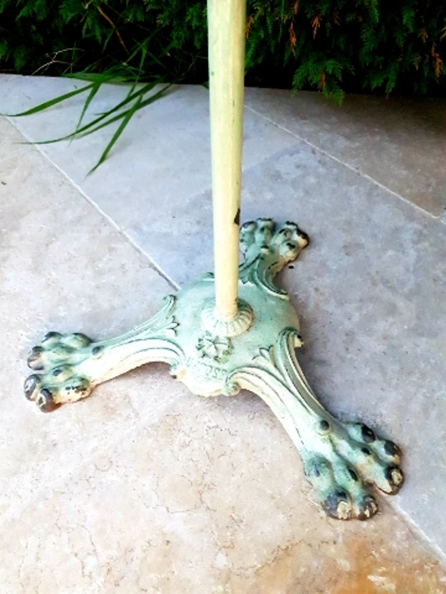 Pair of bistro gueridon late 19th century early 20th