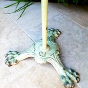 Pair of bistro gueridon late 19th century early 20th