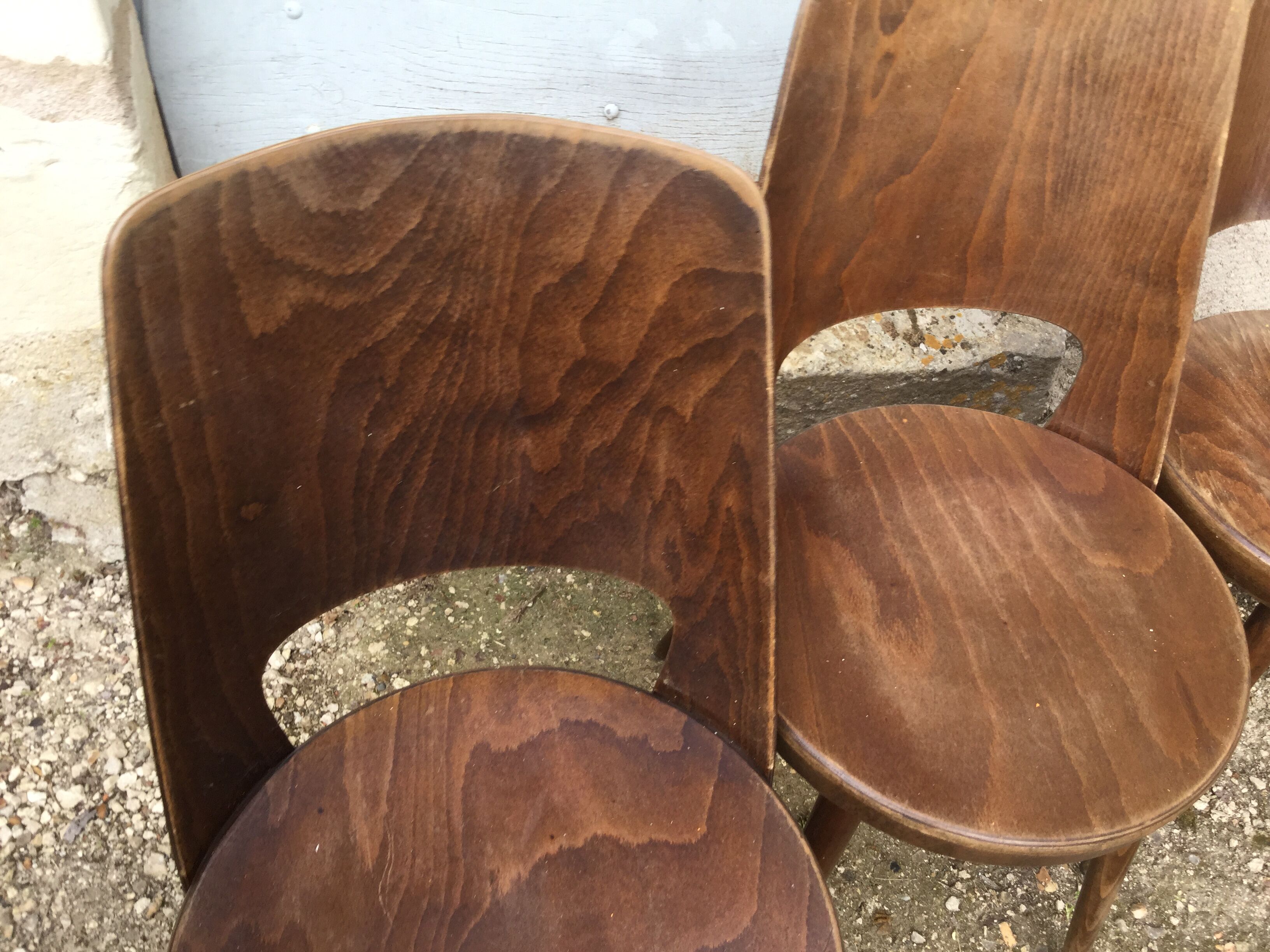 Set of four chairs Baumann Mondor