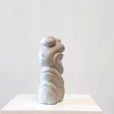 1970s Carrara marble Belgian sculpture