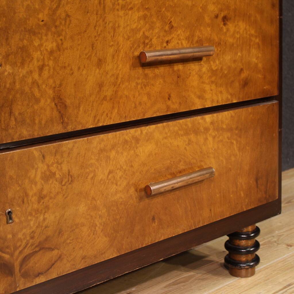 Italian chest of drawers with mirror from the 1960s