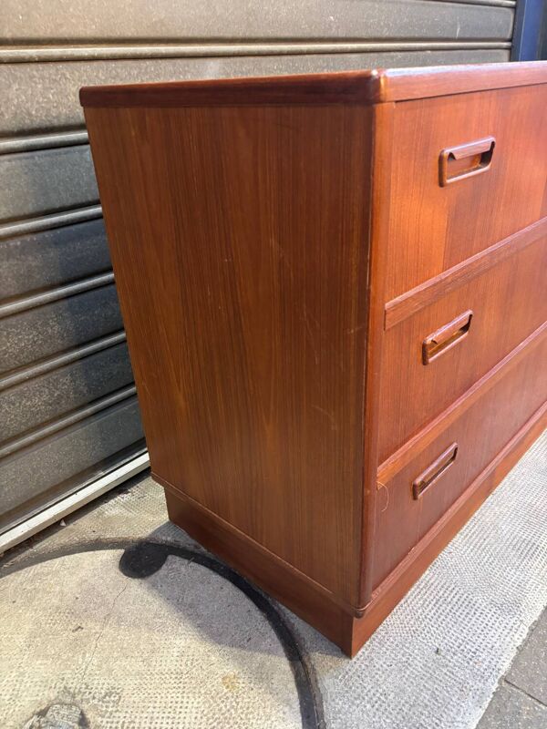 Commode scandinave 3 tiroirs années 70’