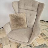 Ushak swivel chair by up zavody 1960s czechoslovakia