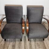 Set de 2 fauteuils par Jindrich Halabala, 1940