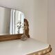 Art Deco oak sideboard with mirror (removable)
