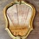 Petit miroir ancien doré 30x22cm