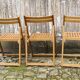 Lot de 6 chaises pliantes en bois