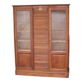 Classeur à rideau armoire ARBEY en acajou massif. Années 30/40. Rare modèle