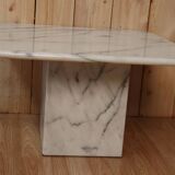 White marble coffee table