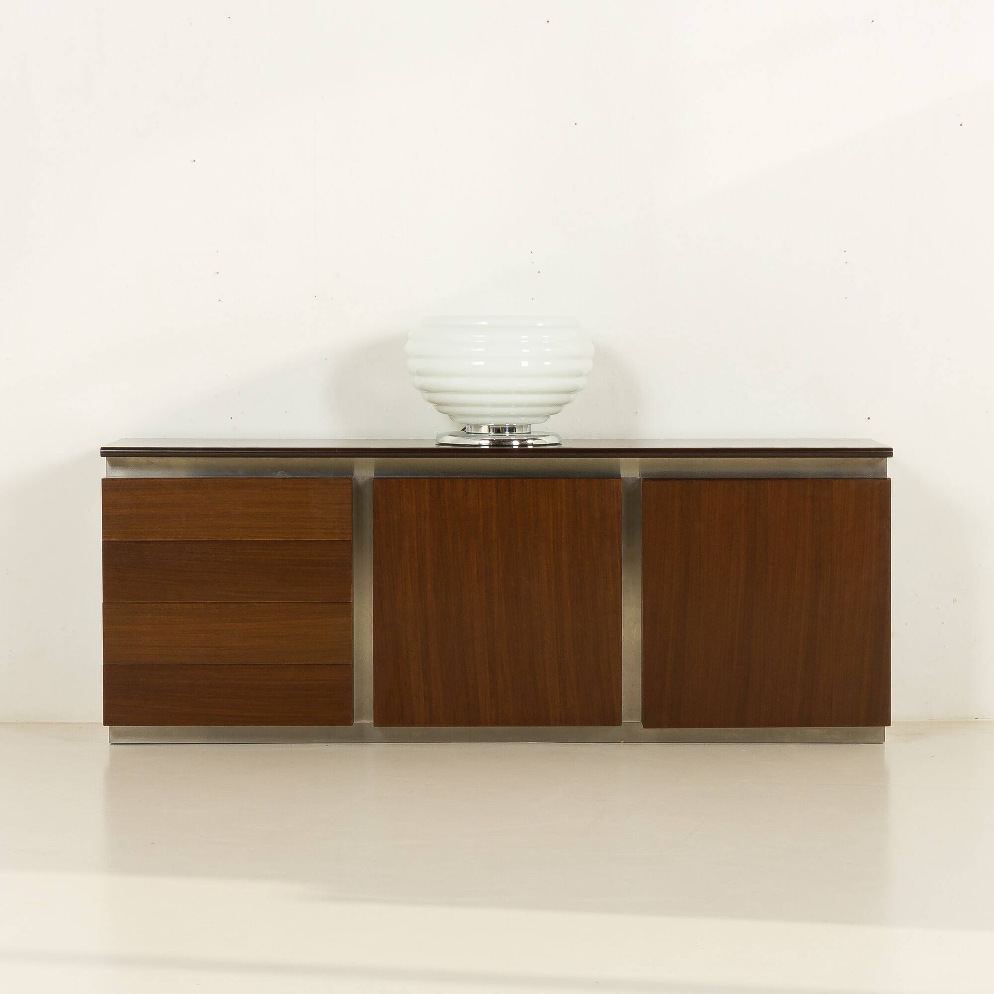 Ludovico Arcebis Parioli series rosewood sideboard, Italy 1970s