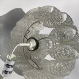 Acrylic ice glass chandelier, Germany 1970s