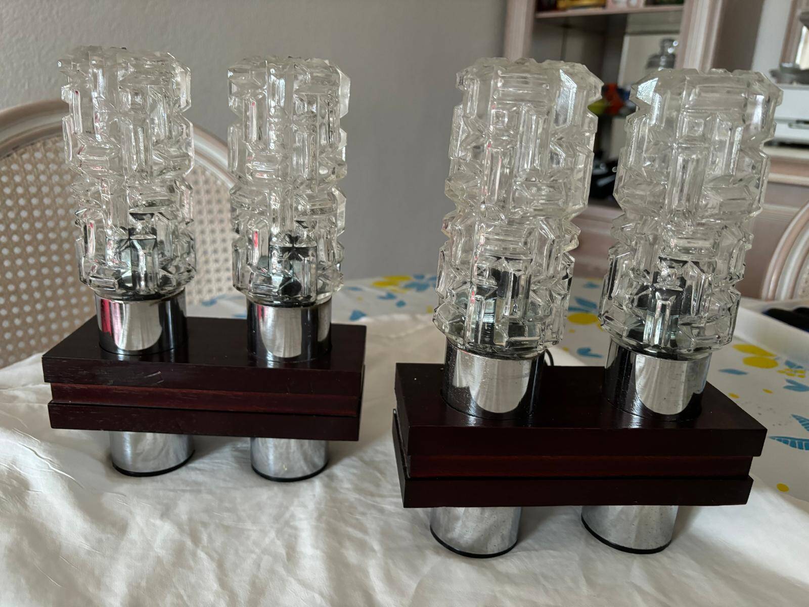 Pair of wall lights by Targetti Sankey