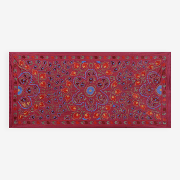 Tapis noué à la main, tapis turc vintage 95x190 cm