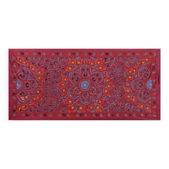 Tapis noué à la main, tapis turc vintage 95x190 cm