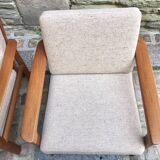 Pair of Danish armchairs 1970