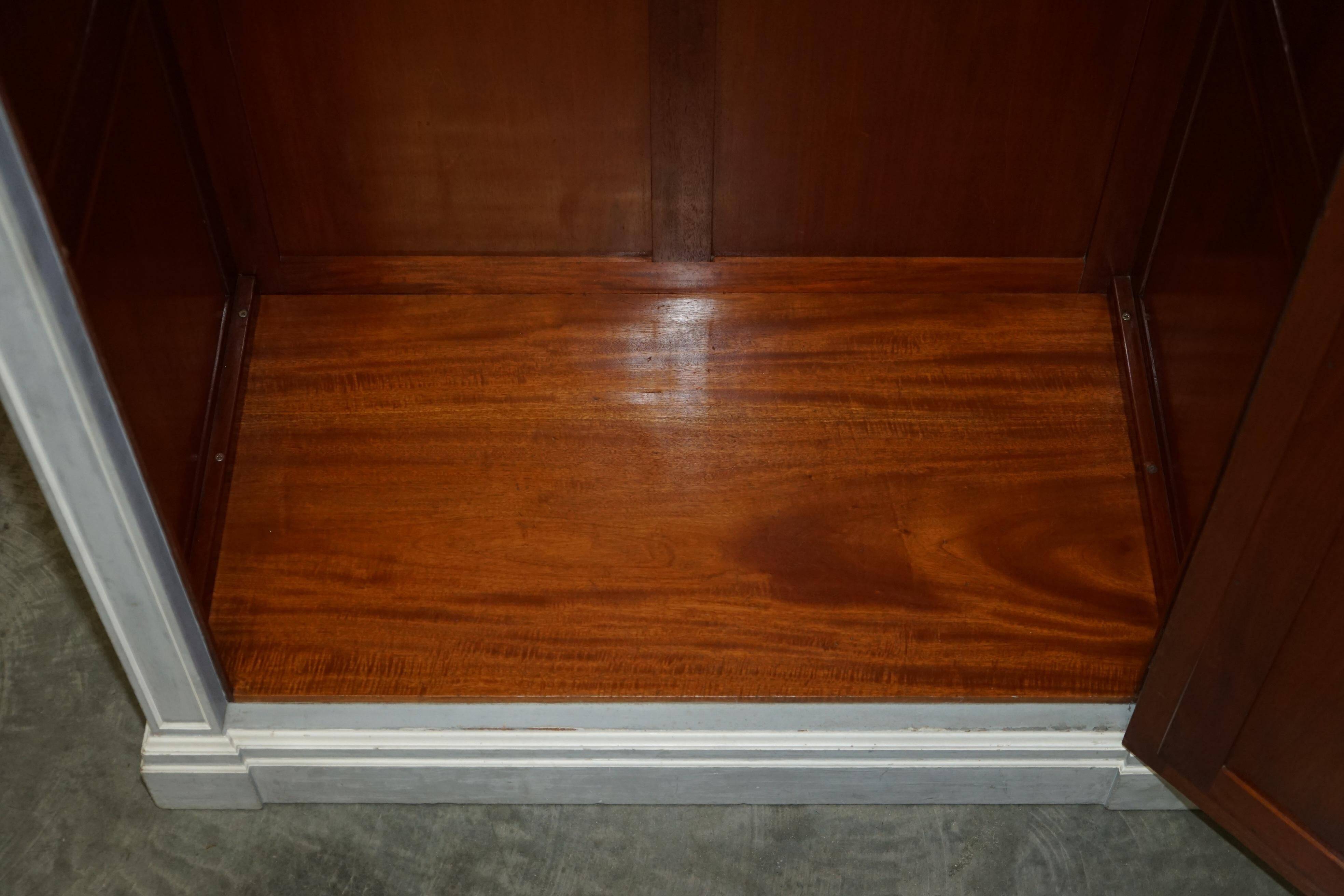 Antique wardrobe Mellier & Co with mirror door