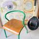 Chaise écolier enfant vintage Jacques Hitier