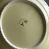 “Teller Keramik” ceramic plate with rooster motif.