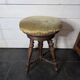 Antique adjustable piano stool