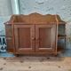 Shelf, small oak wall cupboard